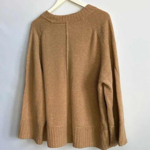NWT Anthropologie The Chandler Cashmere Crew-Neck Relaxed Pullover Sweater XL - Picture 12 of 16